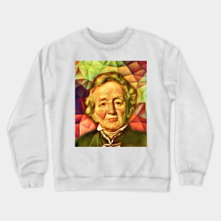 Leopold von Ranke Snow Portrait | Leopold von Ranke Artwork 15 Crewneck Sweatshirt